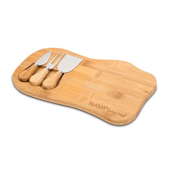 საჭრელი დაფა NAVA 10-107-011 BAMBOO FOR CHEESE