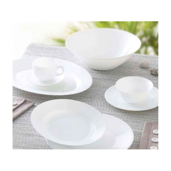 cups set LUMINARC P3380 (J3004) ESSENCE WHITE FOR TEA