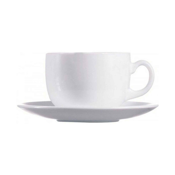 cups set LUMINARC P3380 (J3004) ESSENCE WHITE FOR TEA