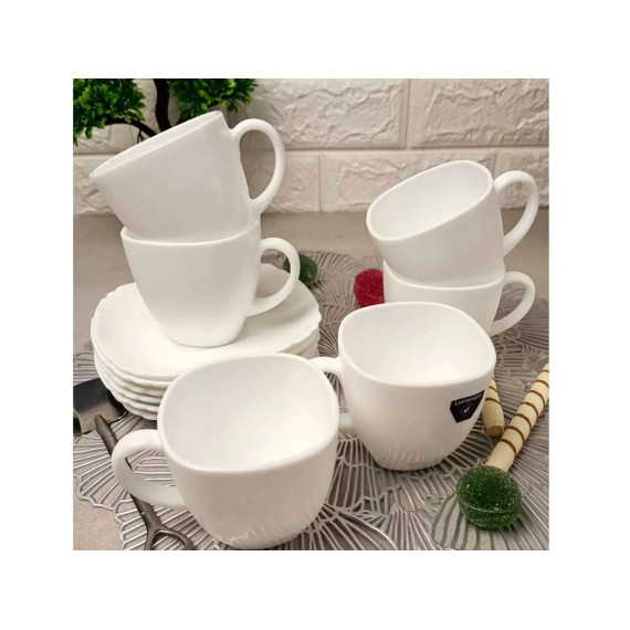 cups set LUMINARC Q0881 CARINE LOTUSIA FOR TEA