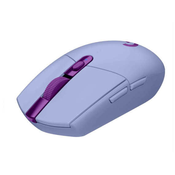 კომპიუტერული მაუსი LOGITECH G305 LIGHTSPEED WIRELESS/BLUETOOTH GAMING (LILAC)