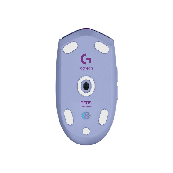 კომპიუტერული მაუსი LOGITECH G305 LIGHTSPEED WIRELESS/BLUETOOTH GAMING (LILAC)