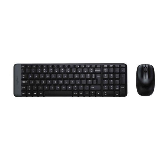 клавиатура LOGITECH MK220 WIRELESS COMBO + MOUSE