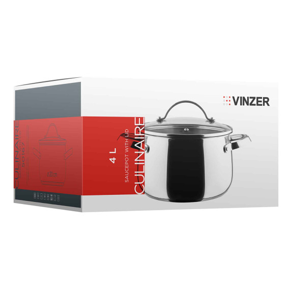 casserols VINZER 50167 S.S CULINAIRE 20CM