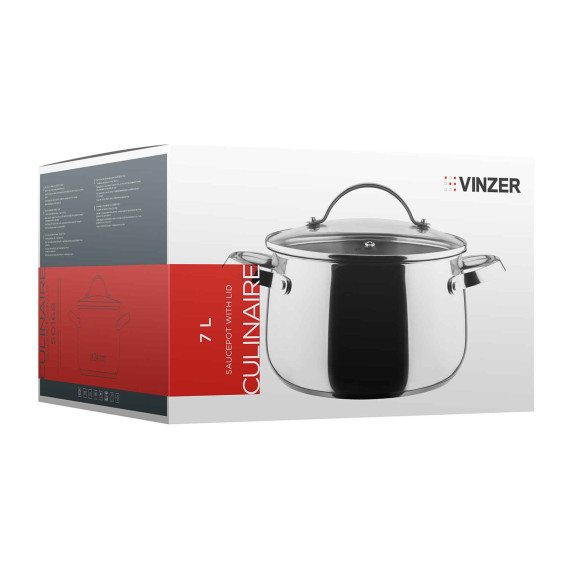casserols VINZER 50168 S.S CULINAIRE 24CM
