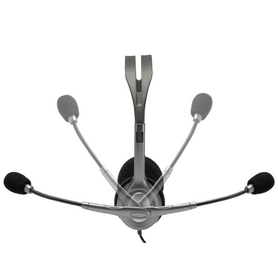 ყურსასმენები LOGITECH H110 (SILVER)