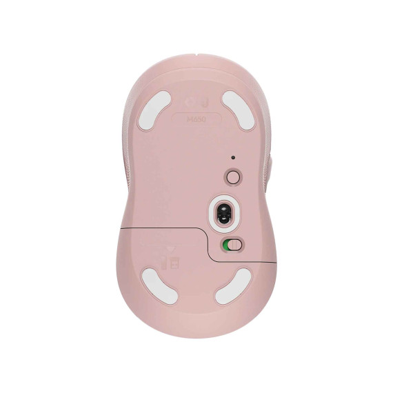 კომპიუტერული მაუსი LOGITECH M650 SIGNATURE WIRELESS/BLUETOOTH (ROSE)