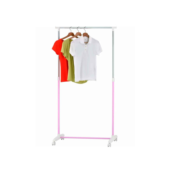 ტანსაცმლის საკიდი UNISTOR ROSY ON WHEELS 95-164CM