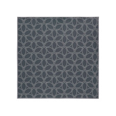 коврик VORTEX 24338 VELUR LEAVES 90X90CM