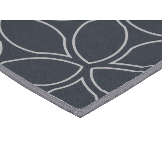 коврик VORTEX 24338 VELUR LEAVES 90X90CM