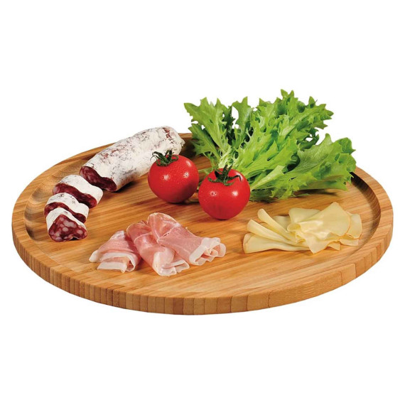 საჭრელი დაფა KESPER 58463 FOR PIZZA BAMBOO 32CM