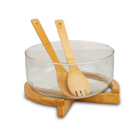 ჯამი NAVA 10-107-013 BAMBOO BASE 14X30X24CM