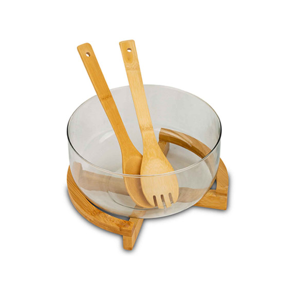 ჯამი NAVA 10-107-013 BAMBOO BASE 14X30X24CM