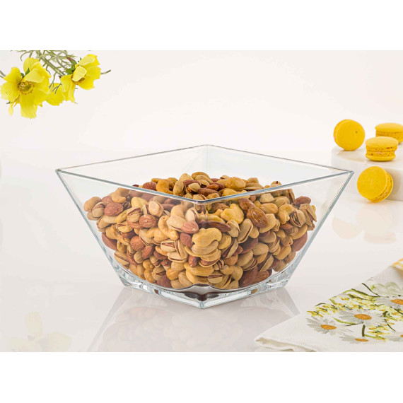 ჯამი LIMON 209200 GLASSES BIG SQUARE (906813)