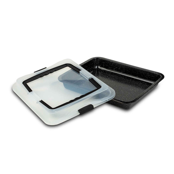 ფორმა NAVA 10-103-151 RECTAN. W/LID NATURE 40CM