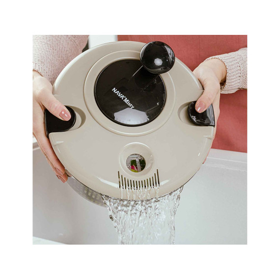 ჯამი NAVA 10-111-102 SALAD SPINNER MISTY 24.5CM
