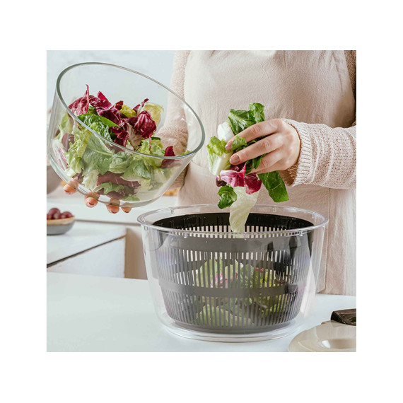 ჯამი NAVA 10-111-102 SALAD SPINNER MISTY 24.5CM