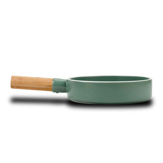 ჯამი NAVA 10-263-114 TERRESTRIAL EMERALD W/BAMBOO HANDLE 34CM
