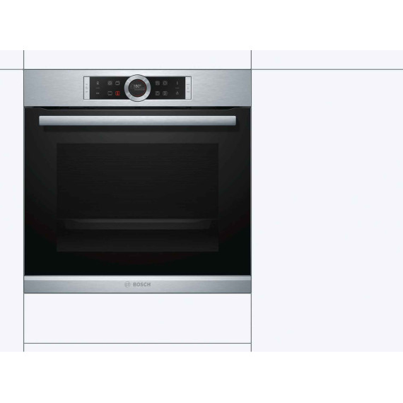 ჩასაშენებელი ღუმელი BOSCH HBG635BS1