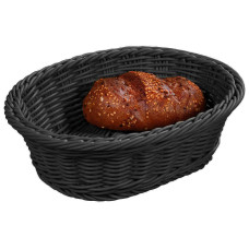 bread basket KESPER 19807 FULL PLASTIC BLACK