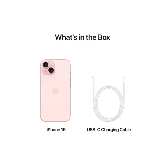 სმარტფონი APPLE IPHONE 15 128GB (PINK)