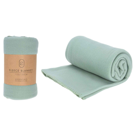 плед KOOPMAN 125X150CM FLEECE GREEN