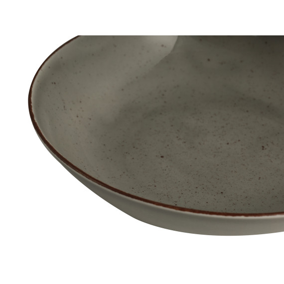 plate CMIELOW 0T01490CT01 CITY GREY SOUP 21CM