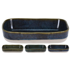 forma KOOPMAN Q51200150 OVEN DISH STONEWARE 4ASS CLR