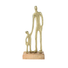 декоративные акссесуары KOOPMAN STATUE MAN AND CHILD 24CM (F7) (131988)
