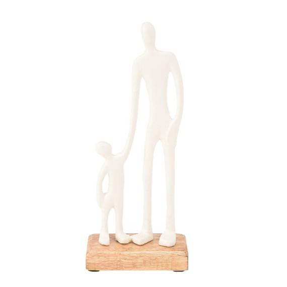 декоративные акссесуары KOOPMAN STATUE MAN AND CHILD 24CM (F7) (132190)