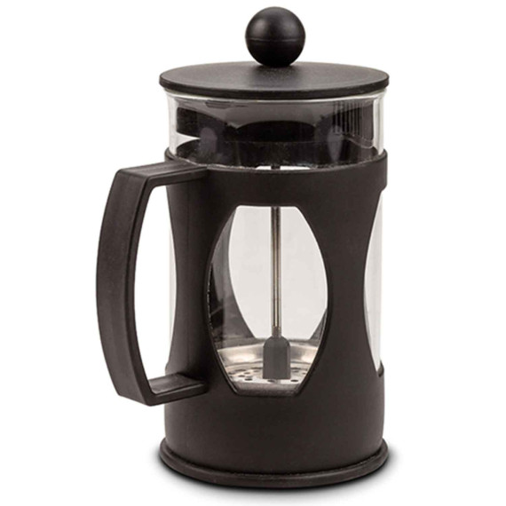 ჩაიდანი/ჩაის დასაყენებელი NAVA 10-109-061 GLASS 600ML BLACK