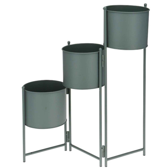 decorate objects KOOPMAN FLOWER POTS METAL 51X20X64