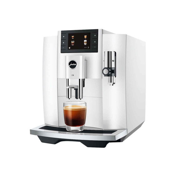 автоматические кофемашины JURA E8 PIANO WHITE