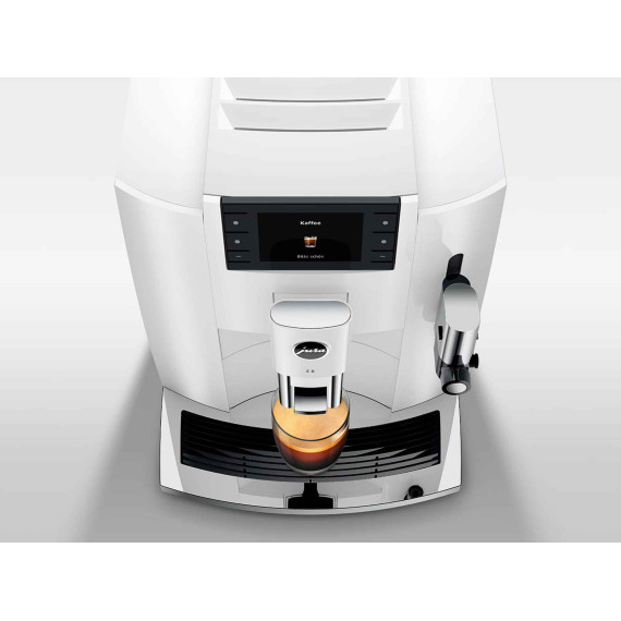 автоматические кофемашины JURA E8 PIANO WHITE