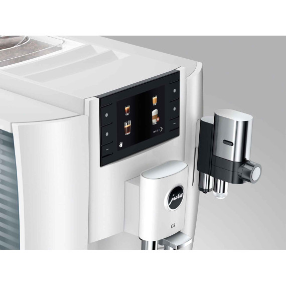 автоматические кофемашины JURA E8 PIANO WHITE