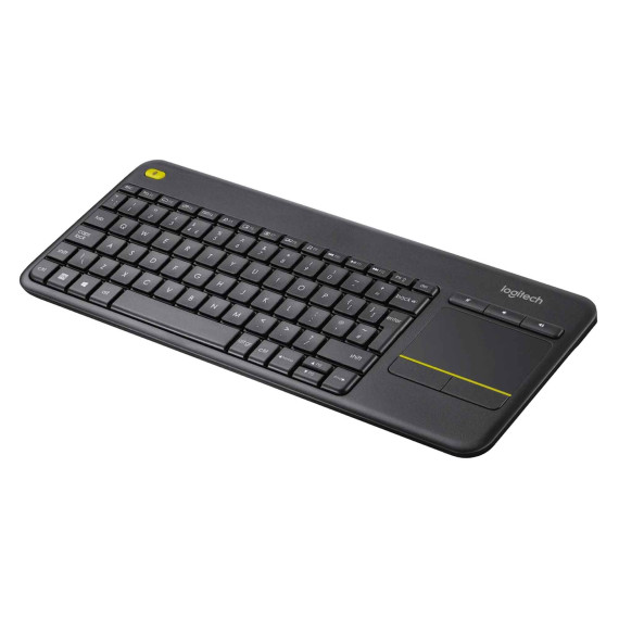კლავიატურა LOGITECH K400 PLUS WIRELESS TOUCH (BLACK)