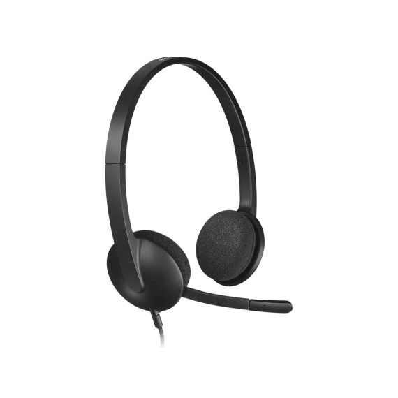 наушник LOGITECH CORDED STEREO H340 (BK)