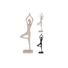декоративные акссесуары KOOPMAN YOGA LADY FIGURE 12X7X40CM