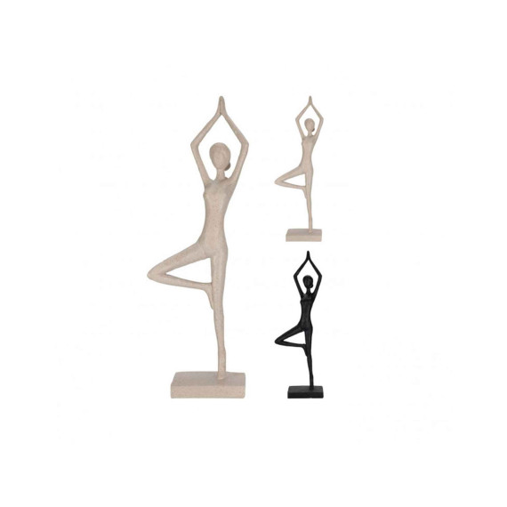 декоративные акссесуары KOOPMAN YOGA LADY FIGURE 12X7X40CM