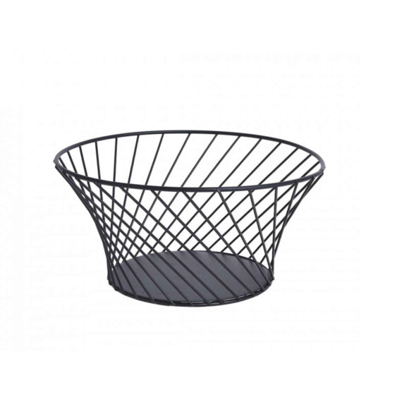 ხილის კალათა KOOPMAN 170452810 FRUIT BASKET METAL BLACK (093029)