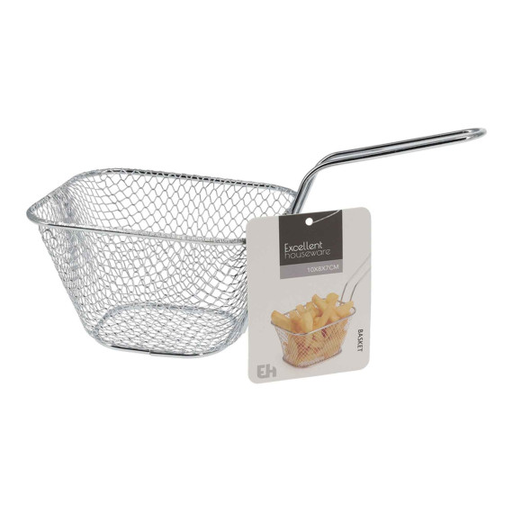 ხილის კალათა KOOPMAN 404000140 BASKET CHROMED METAL (904744)