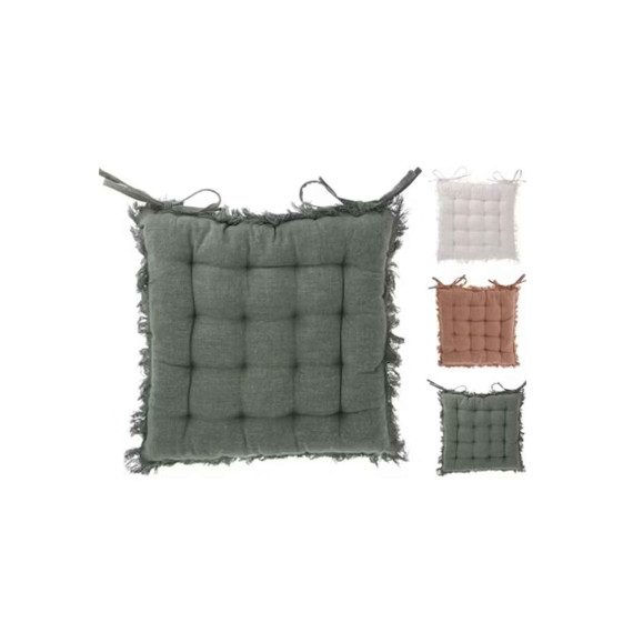 სკამის ბალიშები KOOPMAN 40X40CM 3ASS