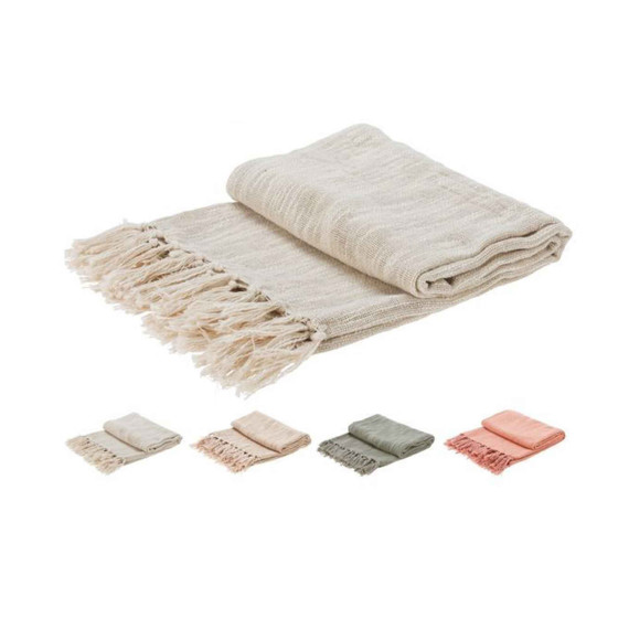 плед KOOPMAN 130X170CM THROW COTTON 4ASS CL