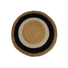carpet KOOPMAN COTTON ROUND JUTE D120CM