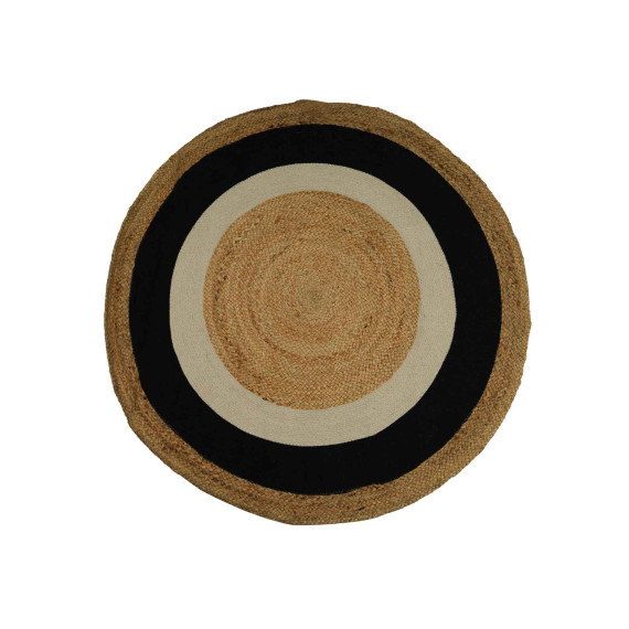 carpet KOOPMAN COTTON ROUND JUTE D120CM