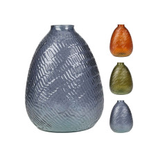 vases KOOPMAN GLASS 160XH220MM 3ASS CLR