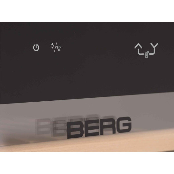 showcase and wine refrigerators BERG BWC-L430B177B