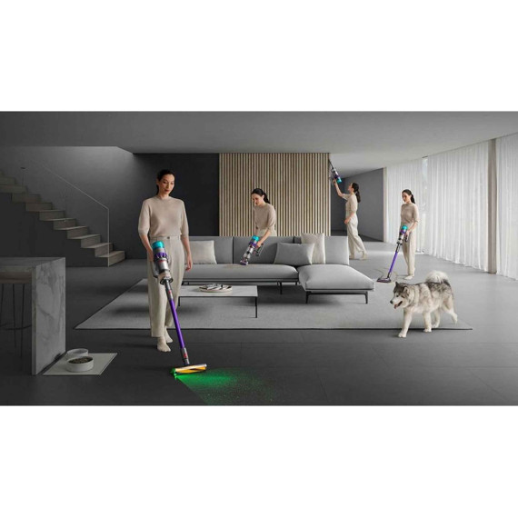беспроводной пылесос DYSON SV23 GEN5DT ABS PURPLE/IRON