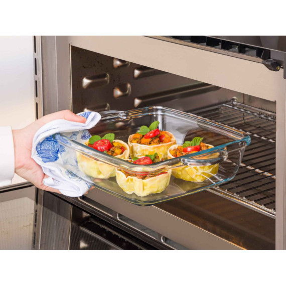 ფორმა LIMON 223700 RECTANGULAR GLASS 2L (908831)