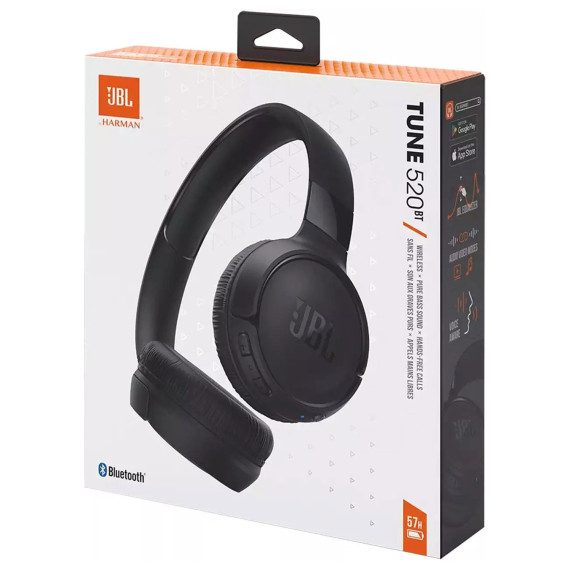 наушник JBL TUNE T520 BT (BK)